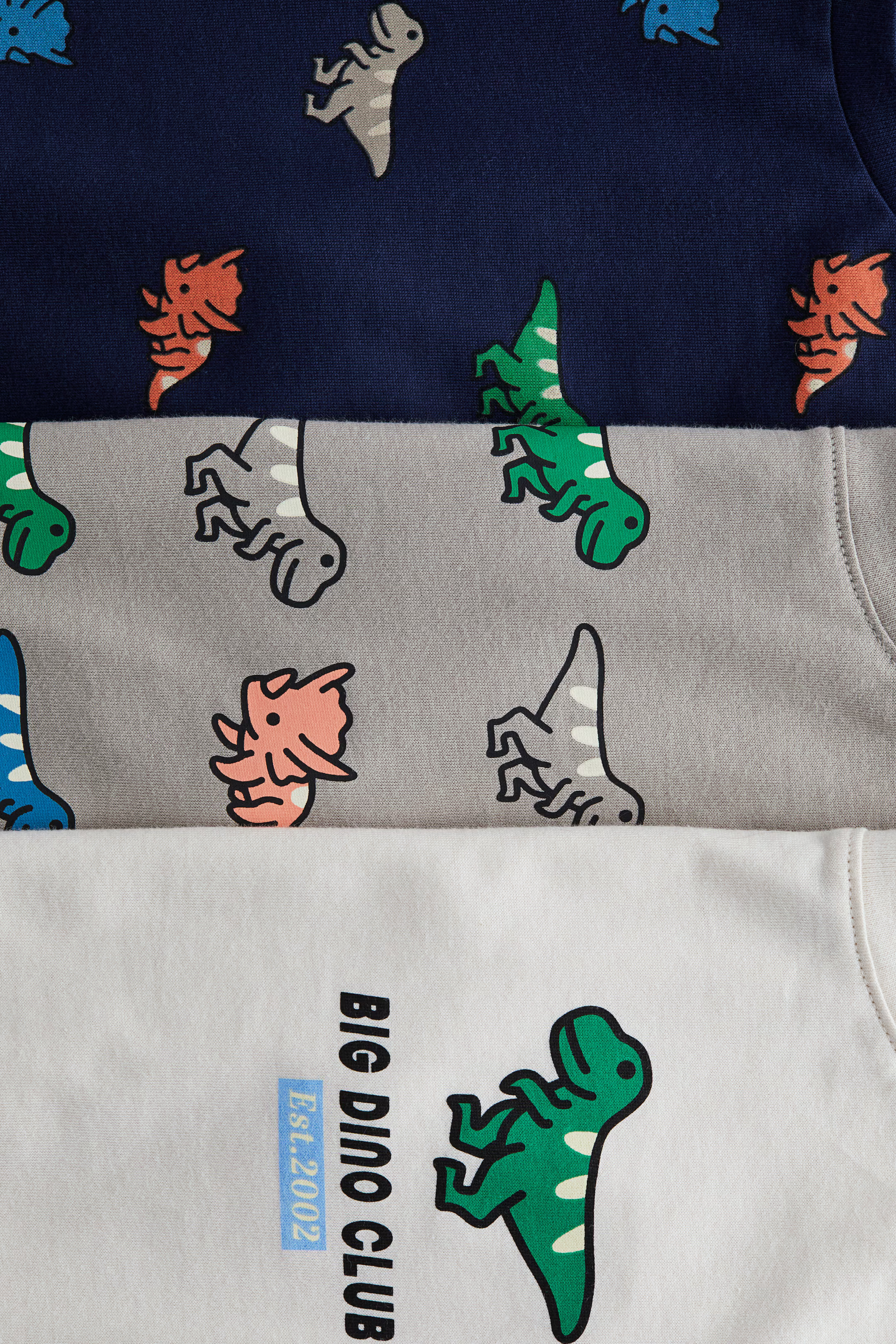 3-pack Printed T-shirts | H&amp;M (US + CA)