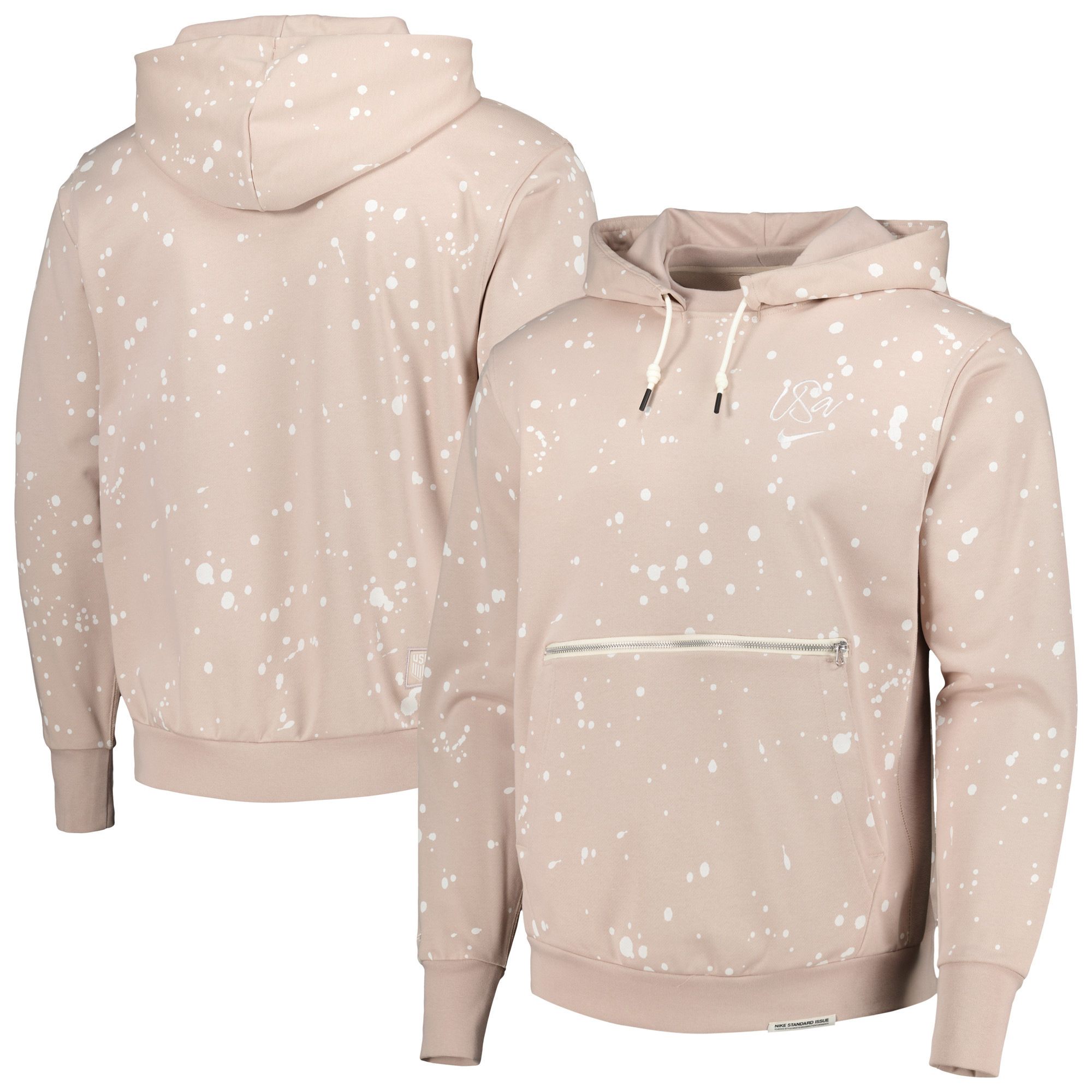 Men's Nike Tan USMNT Standard Issue Pullover Hoodie | Fanatics