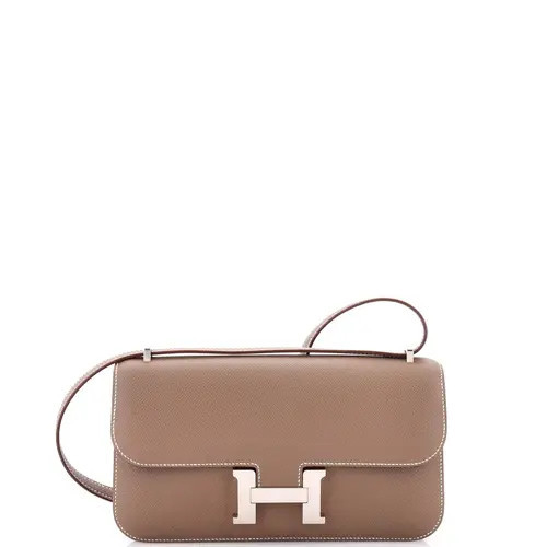 Pre-Owned Hermes Constance Elan NM Bag Epsom 25 in Grey at Nordstrom, Size X-Small | Nordstrom