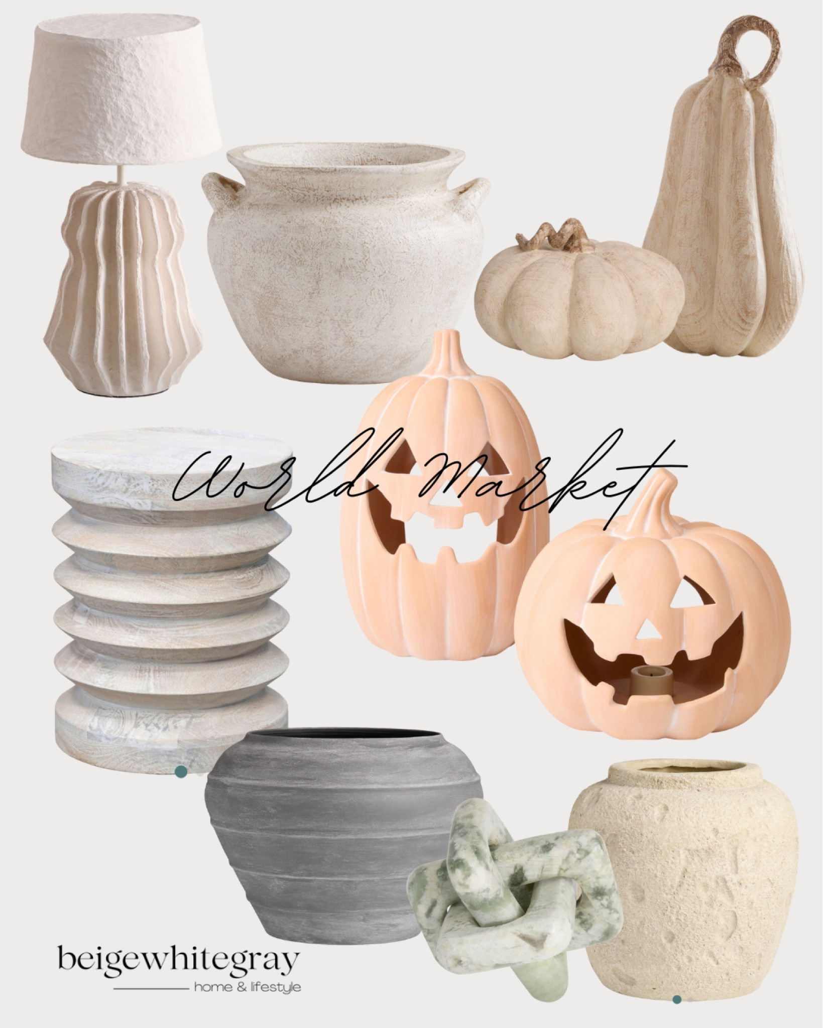 World market fall finds! From Terracotta Jack o lanterns, to pottery and more. 

#LTKHome #LTKStyleTip #LTKFindsUnder100