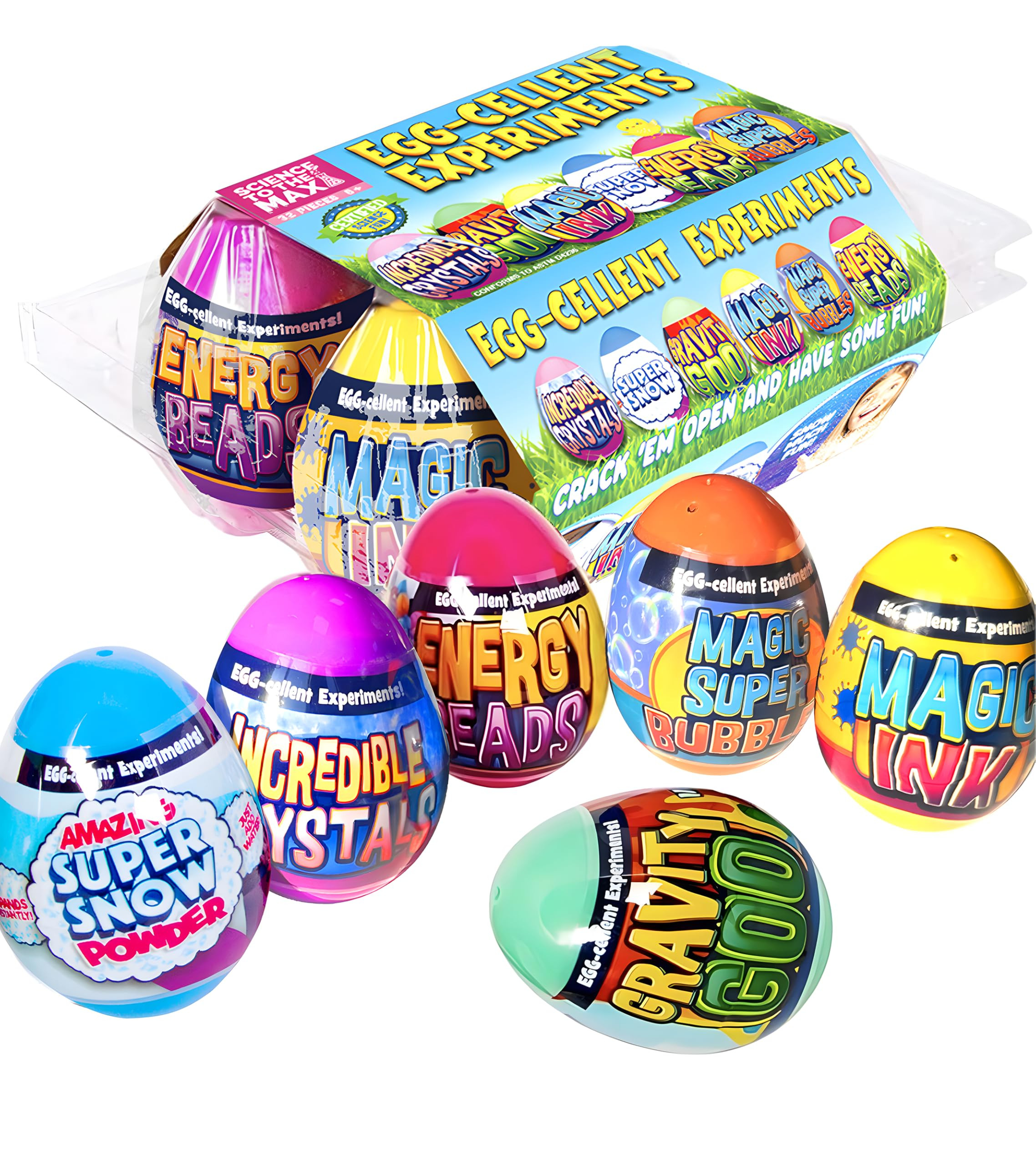 Be Amazing! Toys Egg-Cellent Experiment - 6 Pack Science Experiments for Children- Egg-Shaped Act... | Amazon (US)