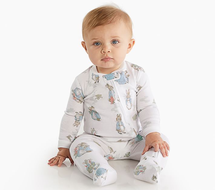 Peter Rabbit™ Organic Nursery Pajama | Pottery Barn Kids