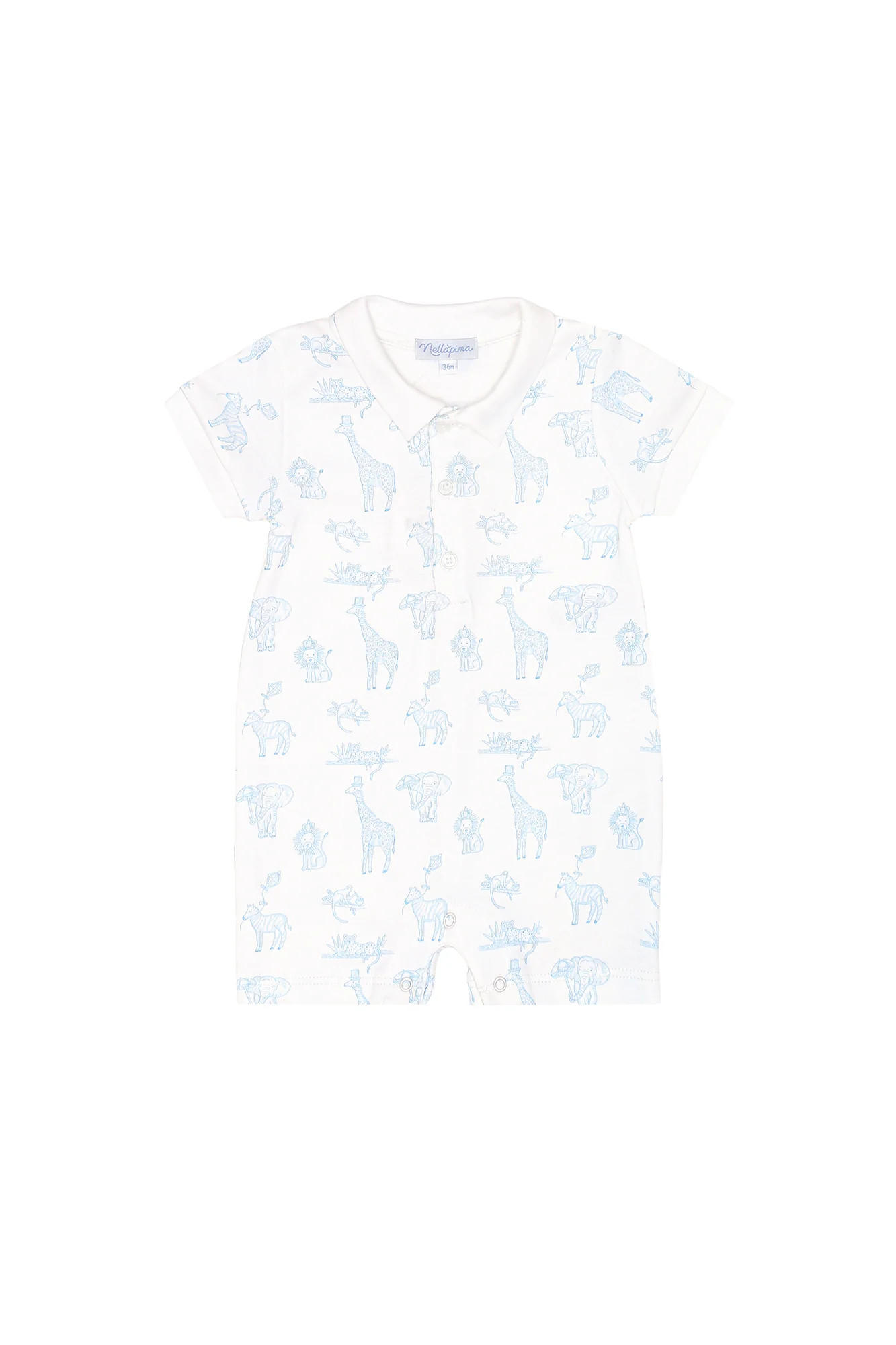 Blue Safari Romper | Nellapima