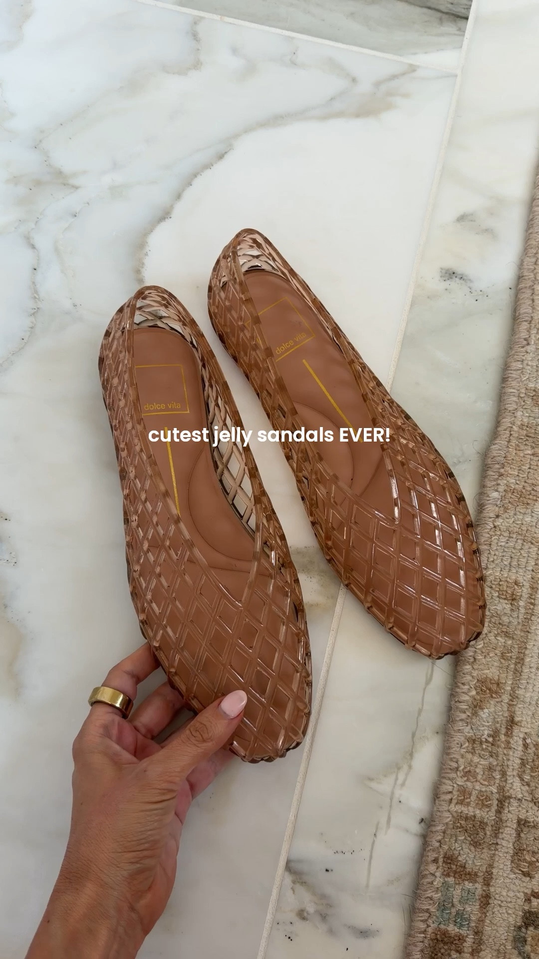 These jelly sandals fit TTS and are so comfortable because of the nice cushy soles! ✨

#LTKootd #LTKTravel #LTKSeasonal