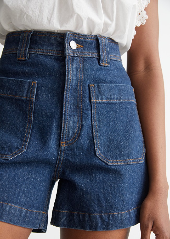 Patch Pocket Denim Shorts | & Other Stories (EU + UK)