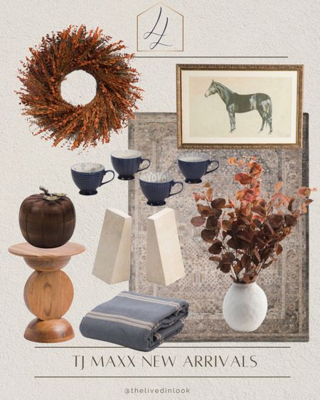 TJ Maxx Home New Arrivals! Easy pieces to transition any room to fall.
Any of these items would make great hostess or housewarming gifts for friends and family! 

Home decor, fall living room, pumpkin, faux stems, marble bookends, seasonal decor



#LTKGiftGuide #LTKSeasonal #LTKhome