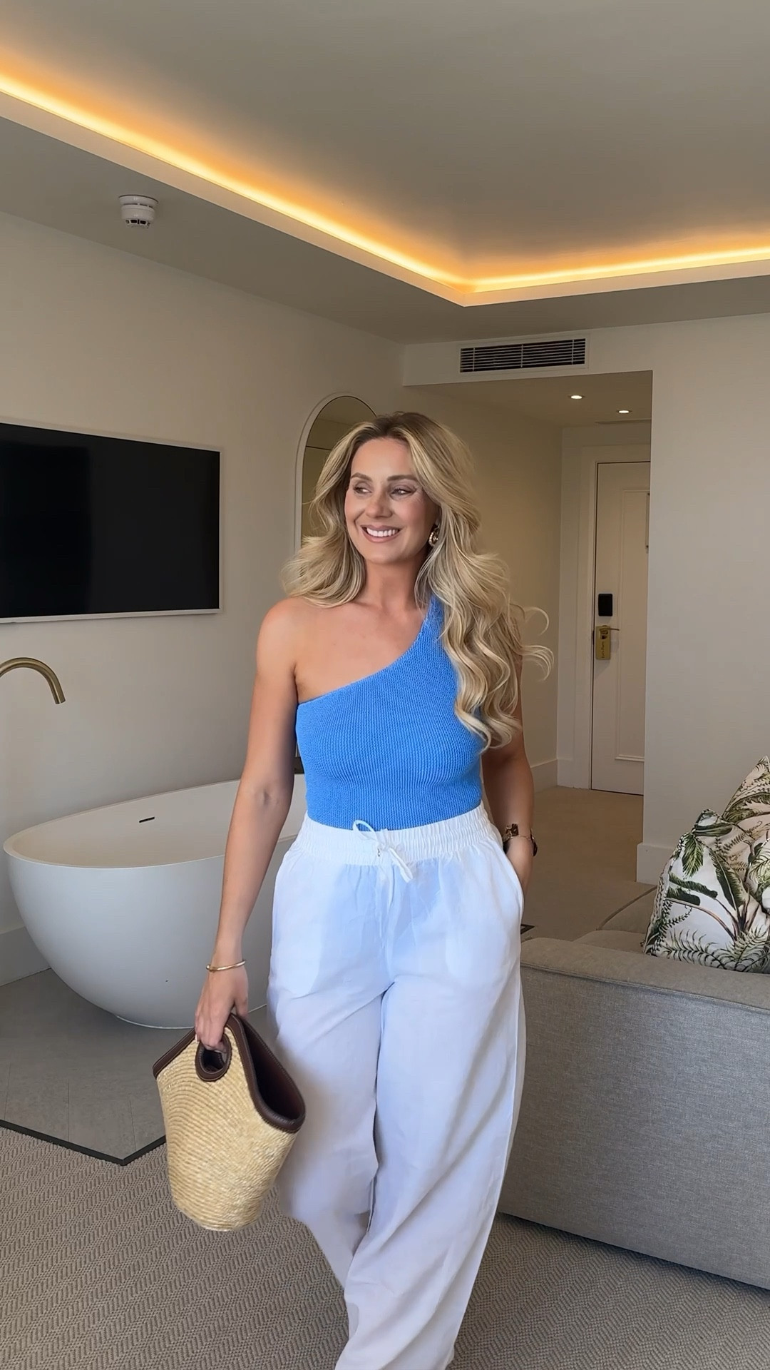 Summers back! Pool ready in this gorgeous blue swimsuit 💙

#LTKstyletip #LTKswimwear #LTKsummer