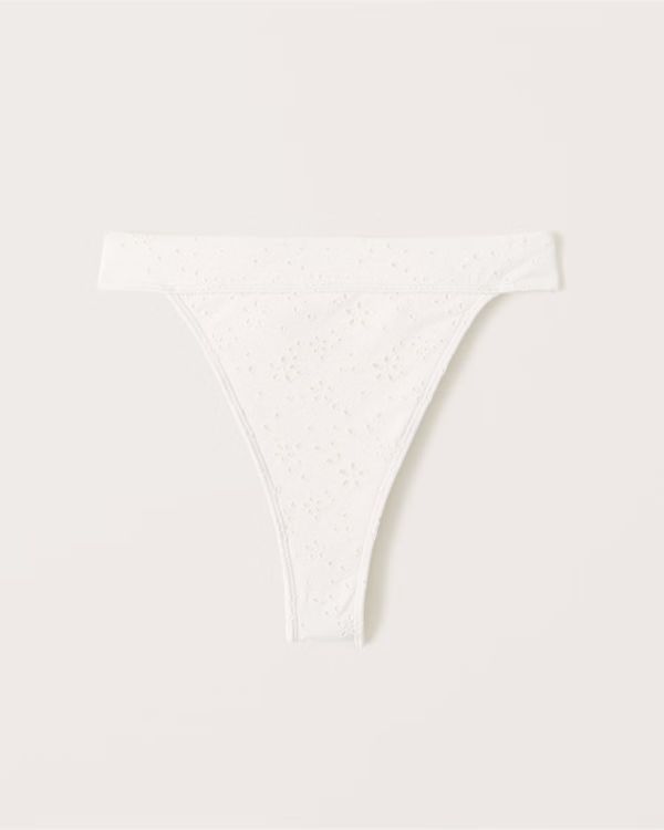 90s High-Waist High-Leg Cheeky Bottoms | Abercrombie & Fitch (US)