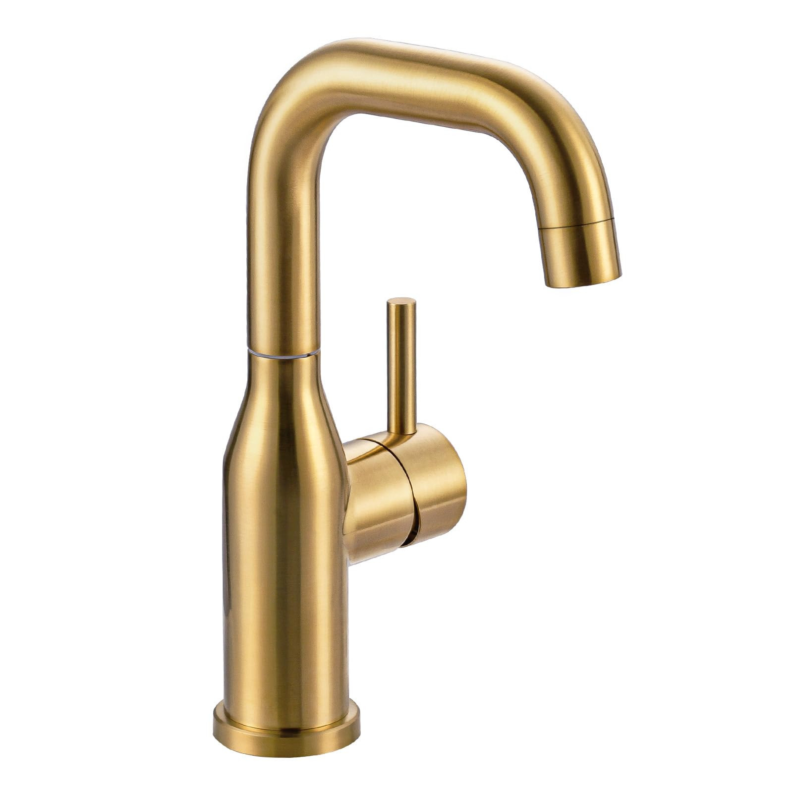 Bar Sink Faucet Single Hole: ARCORA Brushed Gold Wet Bar Faucets - Prep Sink Faucet 360 Swivel - ... | Amazon (US)