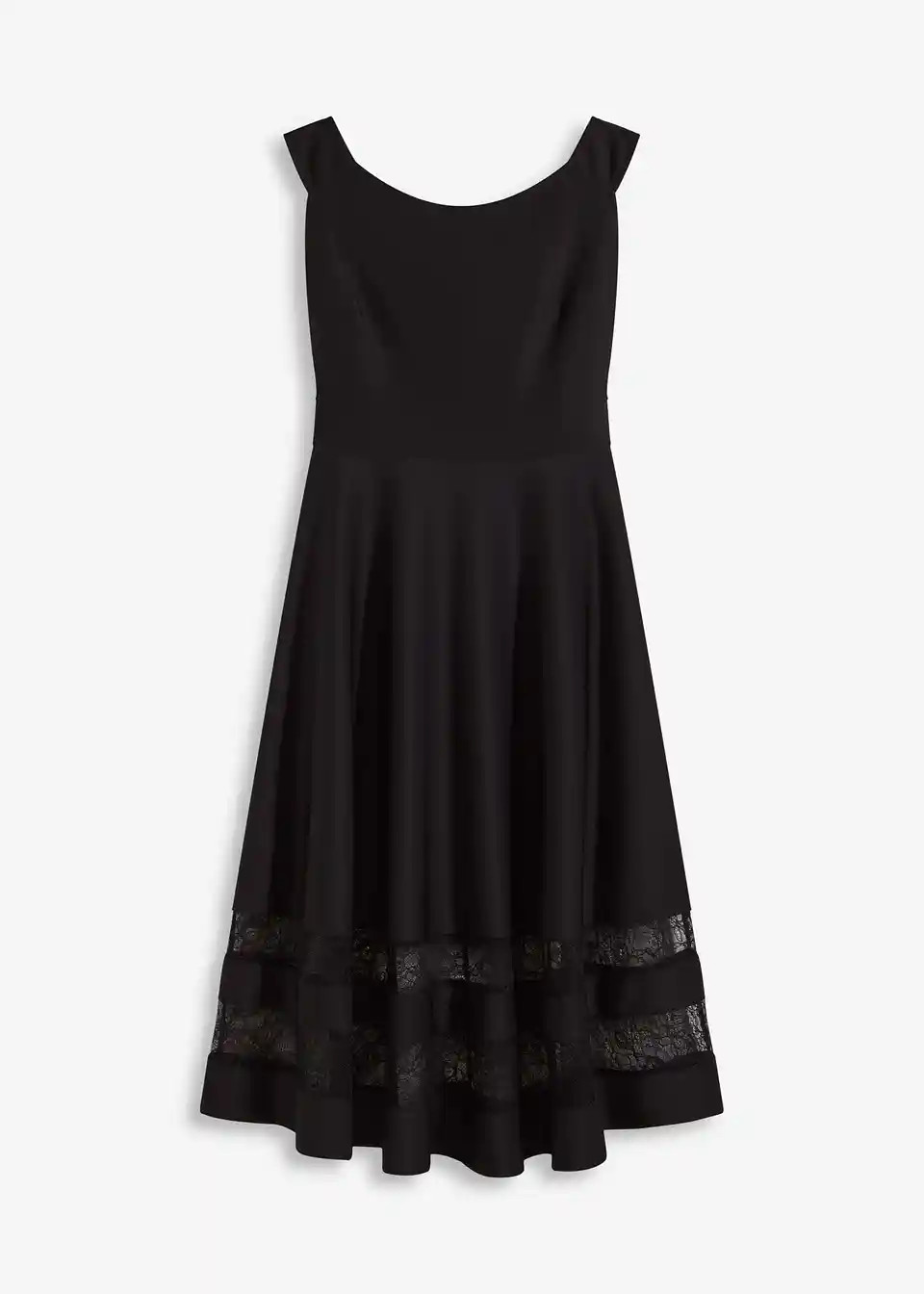 Carmen-Kleid mit Spitze | Bonprix DE