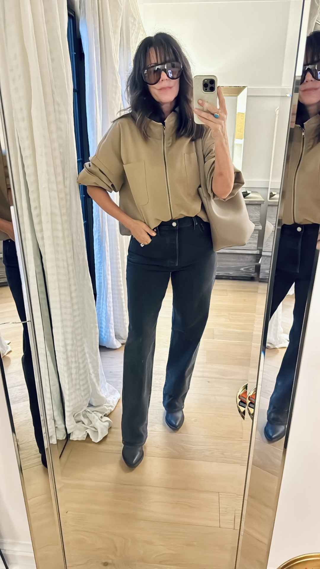 These shades and these Levi’s are on the Nsale! Size up on me is always 
@12th Tribe

#LTKOver40 #LTKSaleAlert #LTKmomlife