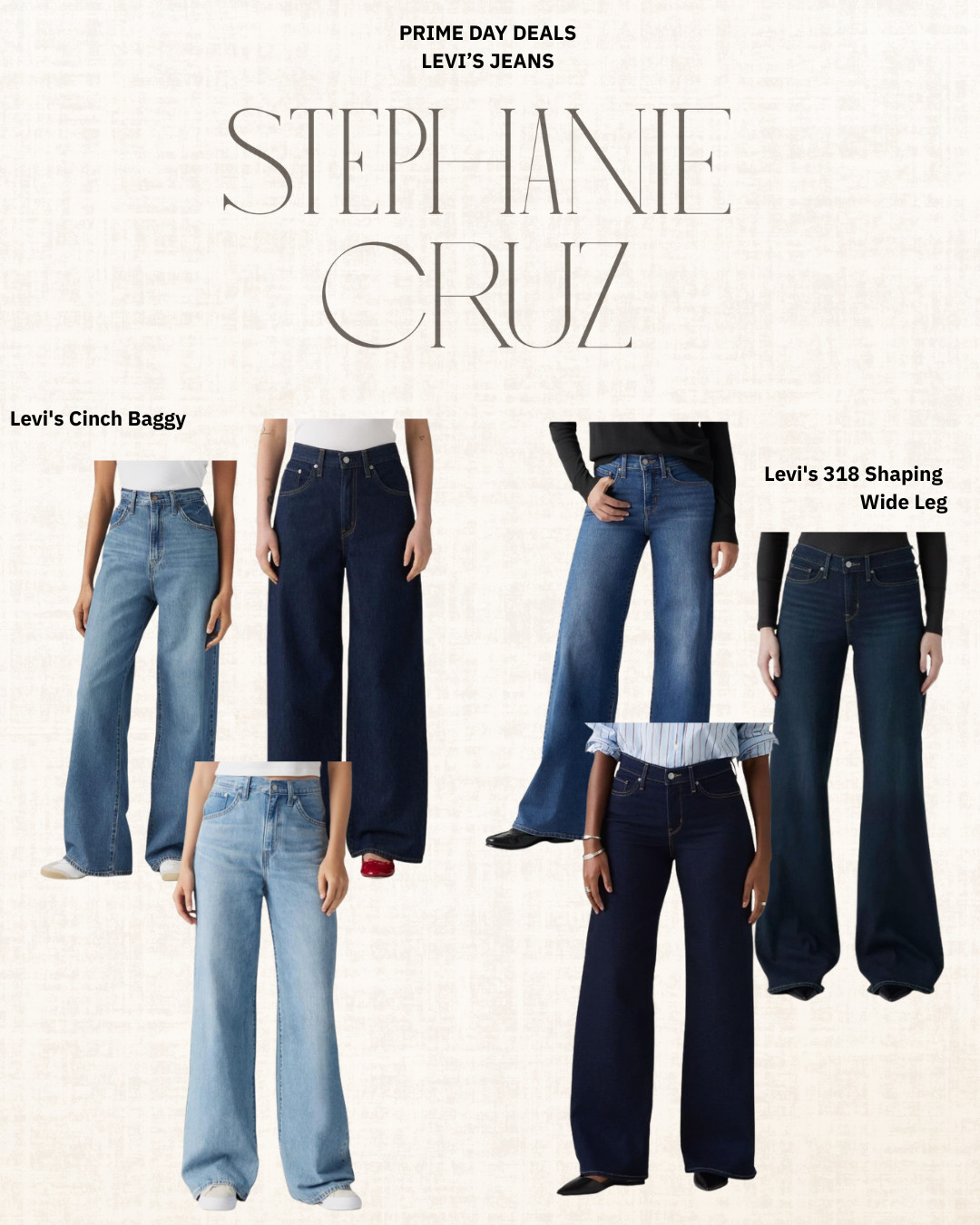 Prime Day denim deals are too good to pass up 👖✨ Sharing my favorite Levi's styles that are currently on sale.

#AmazonPrimeDay #PrimeDayDeals #Levis #LevisJeans #DenimStyle 

 #LTKootd #LTKSaleAlert