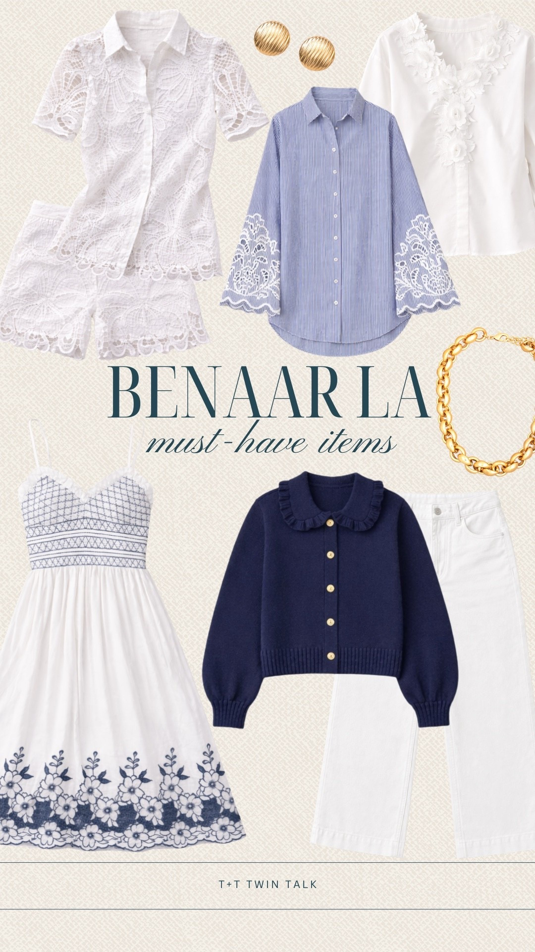 These Benaar LA pieces give such a classic look! We love pairing navy and white together for a simple feel! These outfits would be perfect for a day out!

#LTKSeasonal #LTKOver40 #LTKMidsize