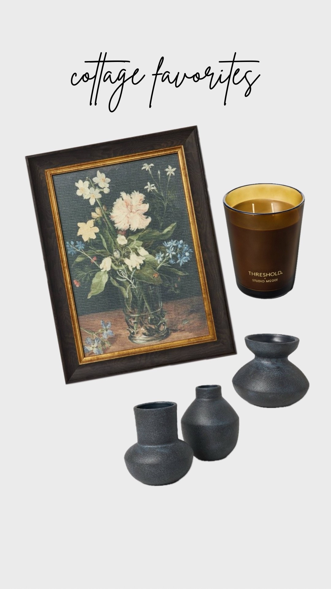 Favorites: cozy candle in a classic summer scent, set of 3 bud vases & floral canvas art.

#LTKSeasonal #LTKHome
