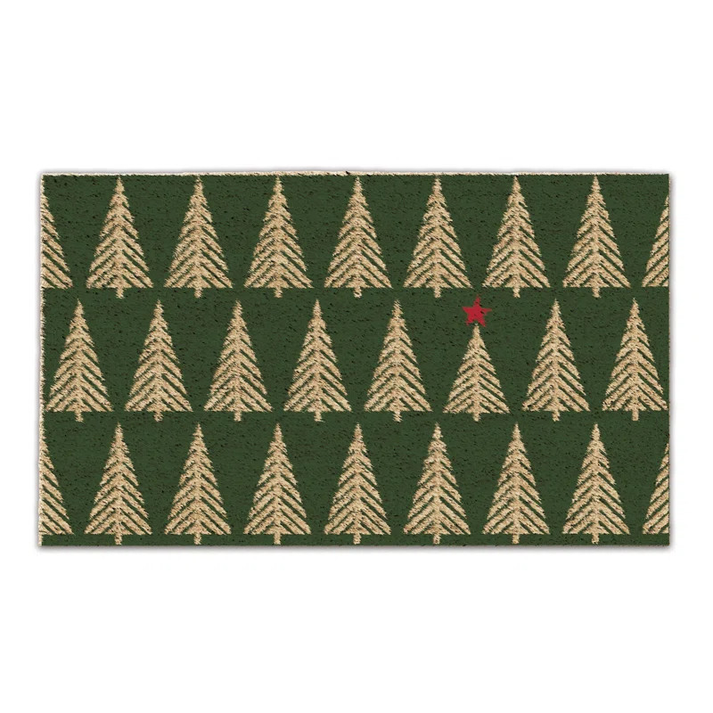 Kalessi Non-Slip Christmas Outdoor Doormat | Wayfair North America