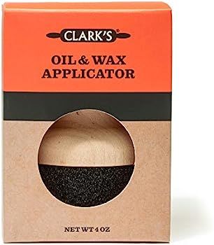 CLARK'S Cutting Board Oil & Wax Applicator - Round Wood Applicator for Mineral Oil on Wooden Butc... | Amazon (US)