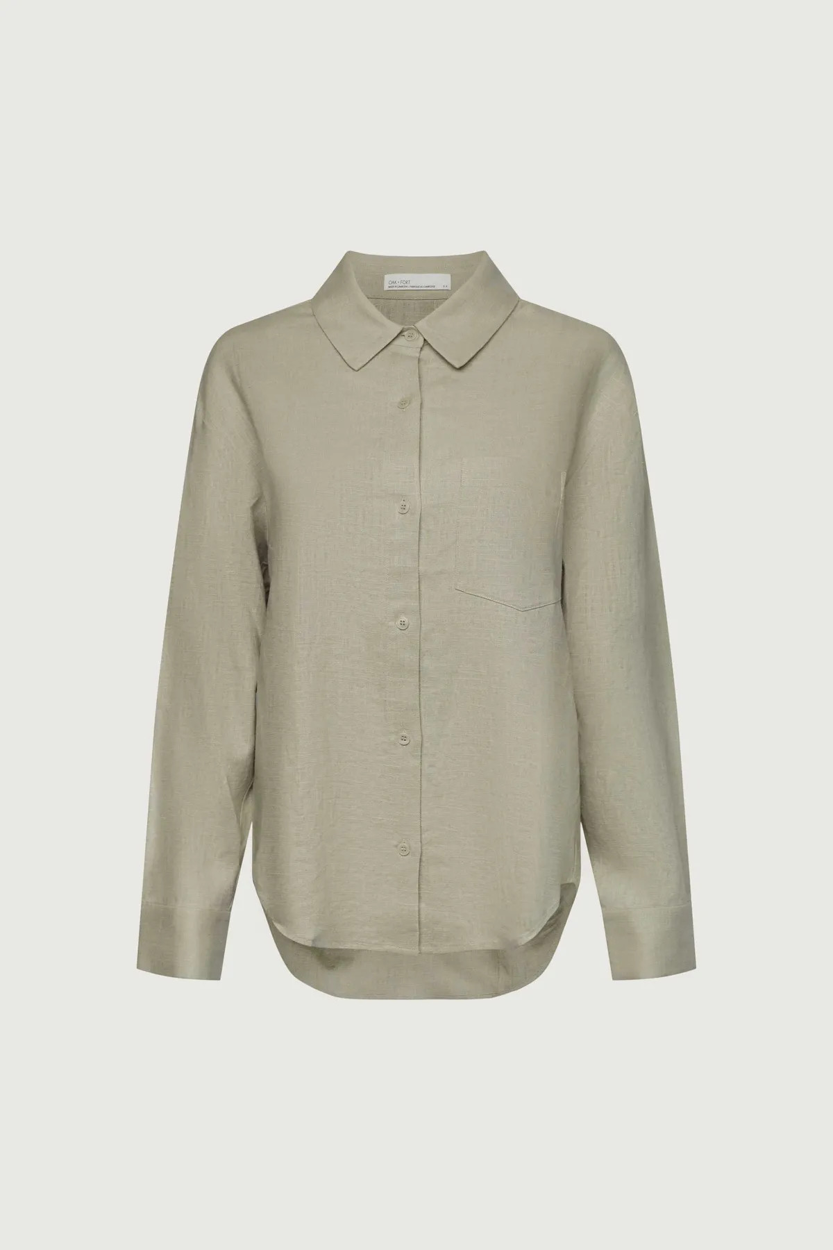 LINEN BLEND SHIRT | OAK + FORT