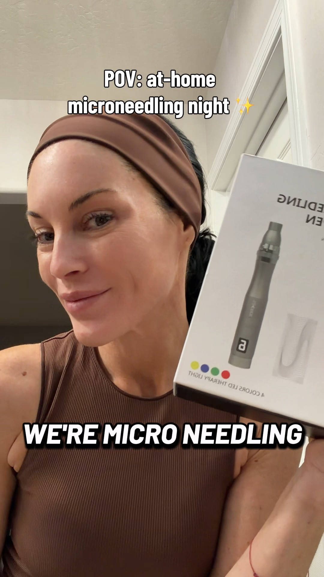 At-home microneedling routine ✨ skincare night for the ultimate glow up 💉🩷

#LTKselfcare