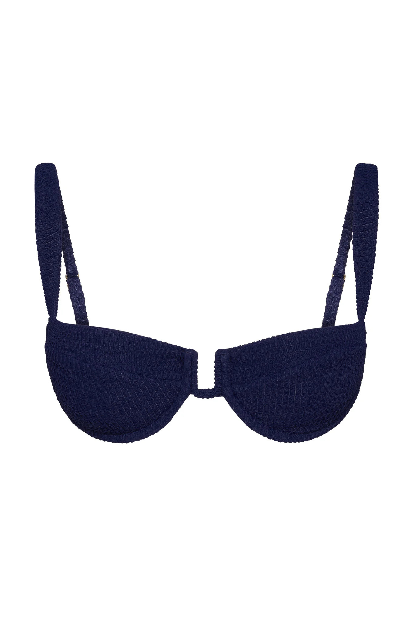 Cala Roja Top - Midnight Crinkle | Monday Swimwear