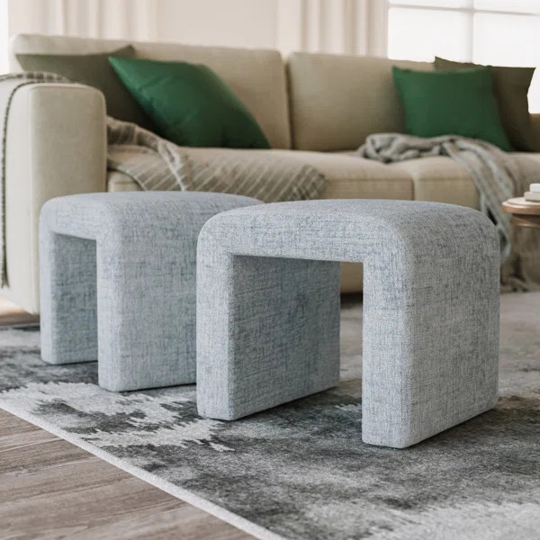 Laurelton Upholstered Ottoman | Wayfair North America