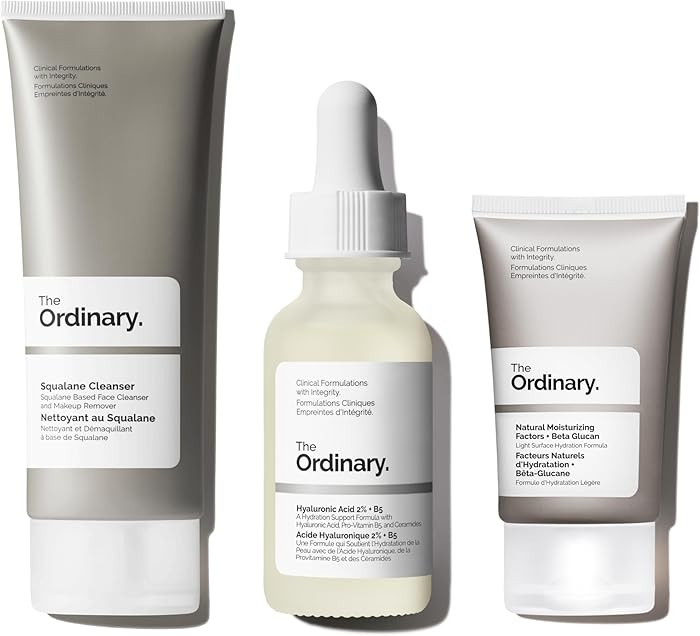 The Ordinary Hydrating Collection - Skin Care Bundle Set For Oily Skin - Hyaluronic Acid 2%,+ B5 ... | Amazon (US)