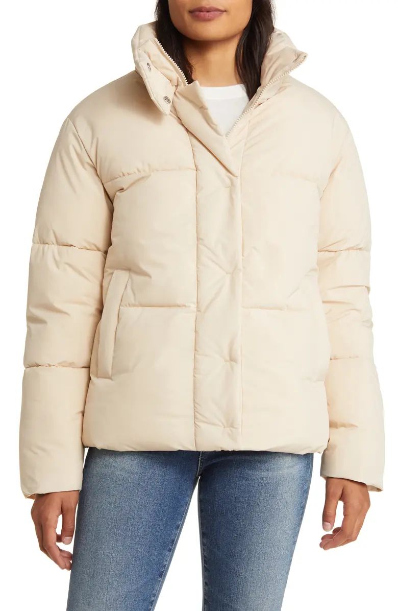 Stand Collar Puffer Jacket | Nordstrom