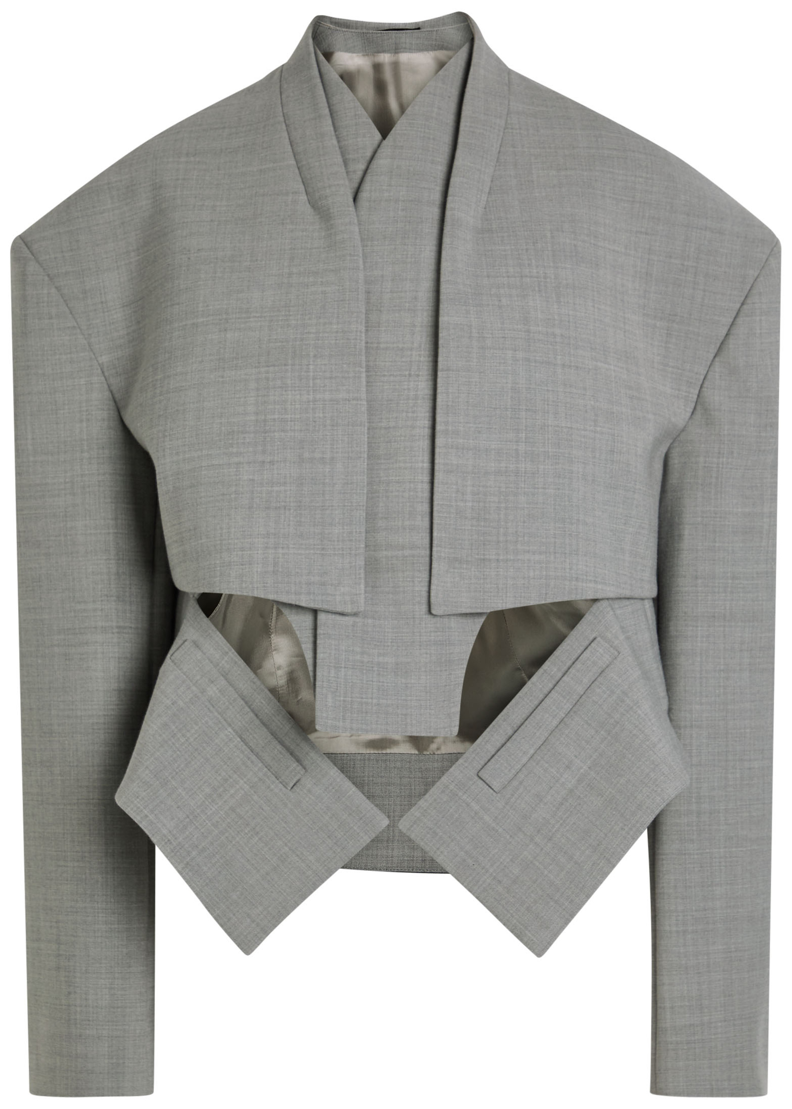 Cut-out woven jacket | Harvey Nichols