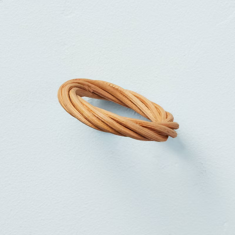 4pk Natural Rattan Woven Napkin Ring Set - Hearth & Hand™ with Magnolia | Target