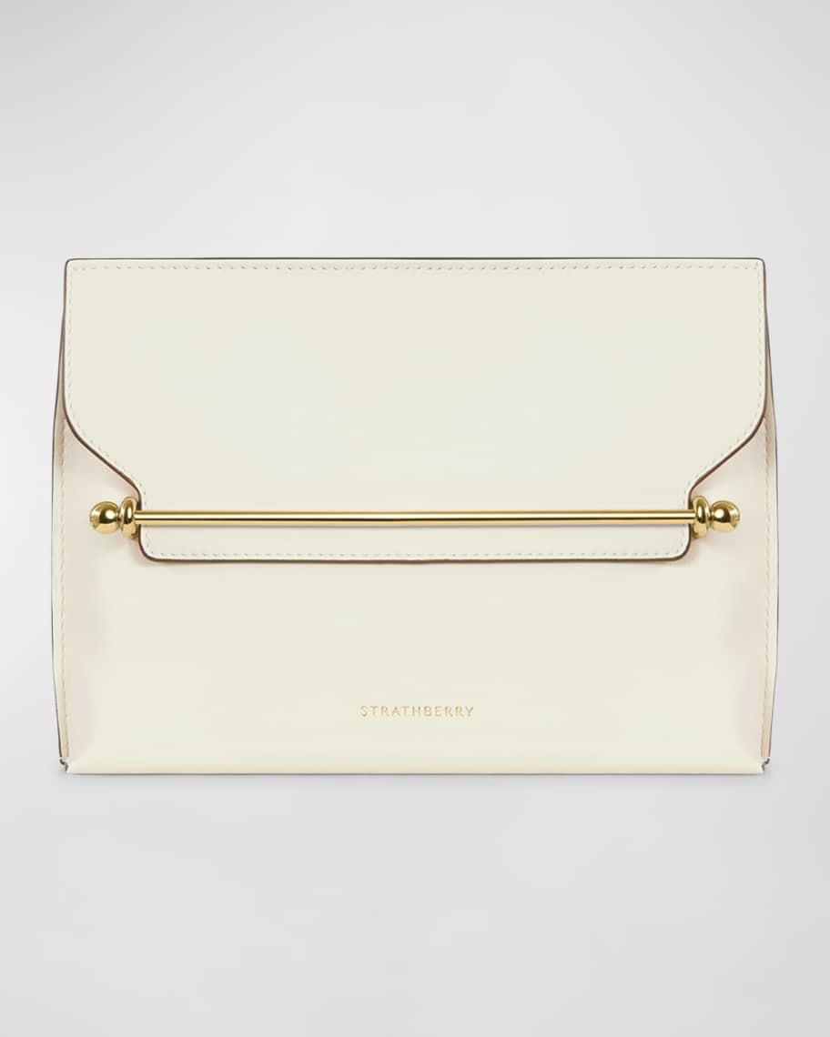 STRATHBERRY Mini Crescent Leather Shoulder Bag | Neiman Marcus