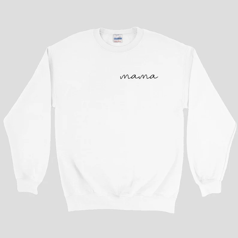 Mama Sweatshirt | Ladies Crew Neck | Mom Sweatshirt | Boy Mom | Crewneck Sweatshirt | Personalize... | Etsy (US)