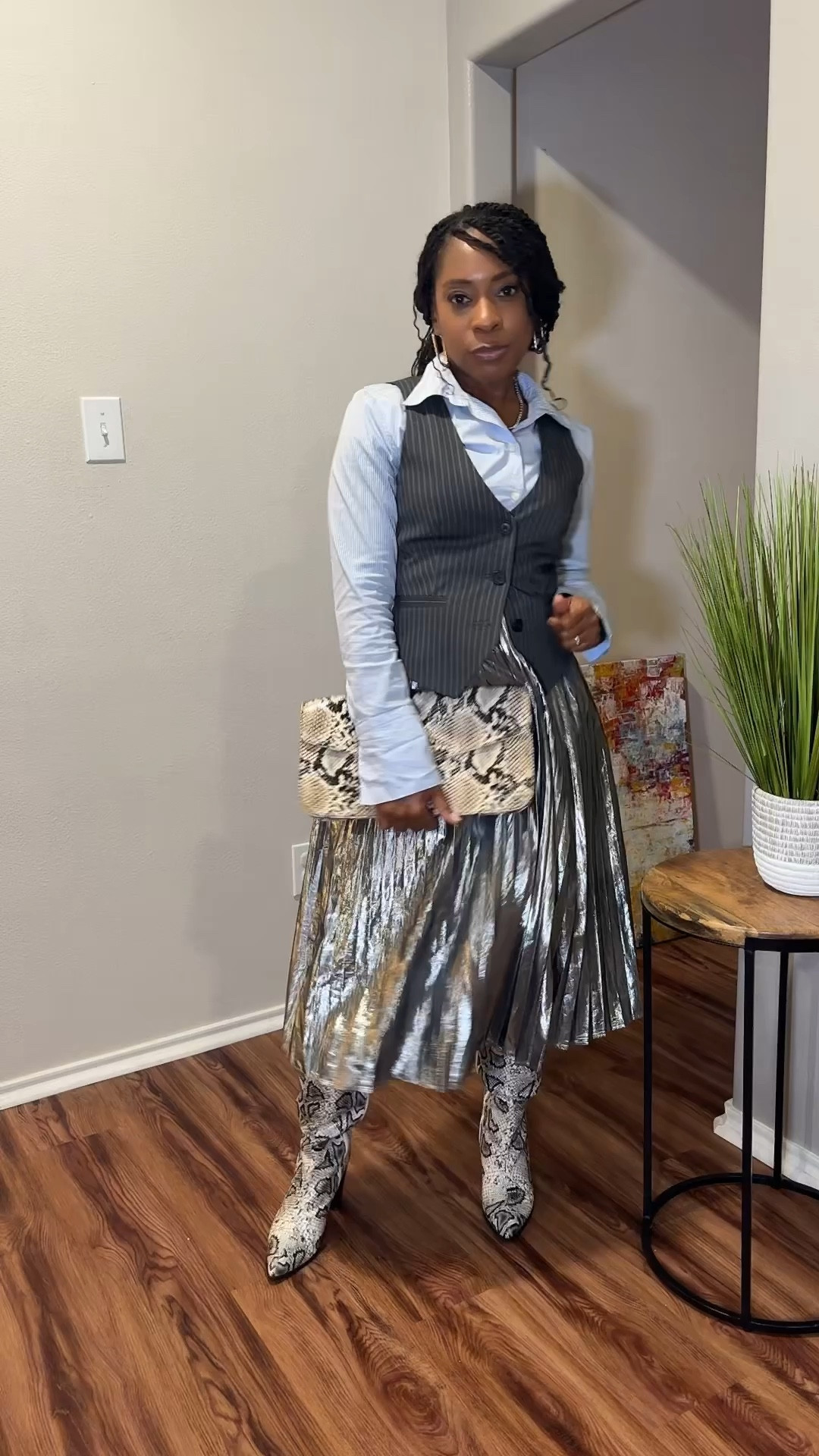 Razzle Dazzle for my work look with snake print boots! #snakeprintboots #boots #workstyle 

#LTKShoeCrush #LTKWorkwear #LTKSaleAlert