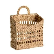 Better Homes & Gardens Water Hyacinth Square Hanging Basket with Handle, 14.2" | Walmart (US)