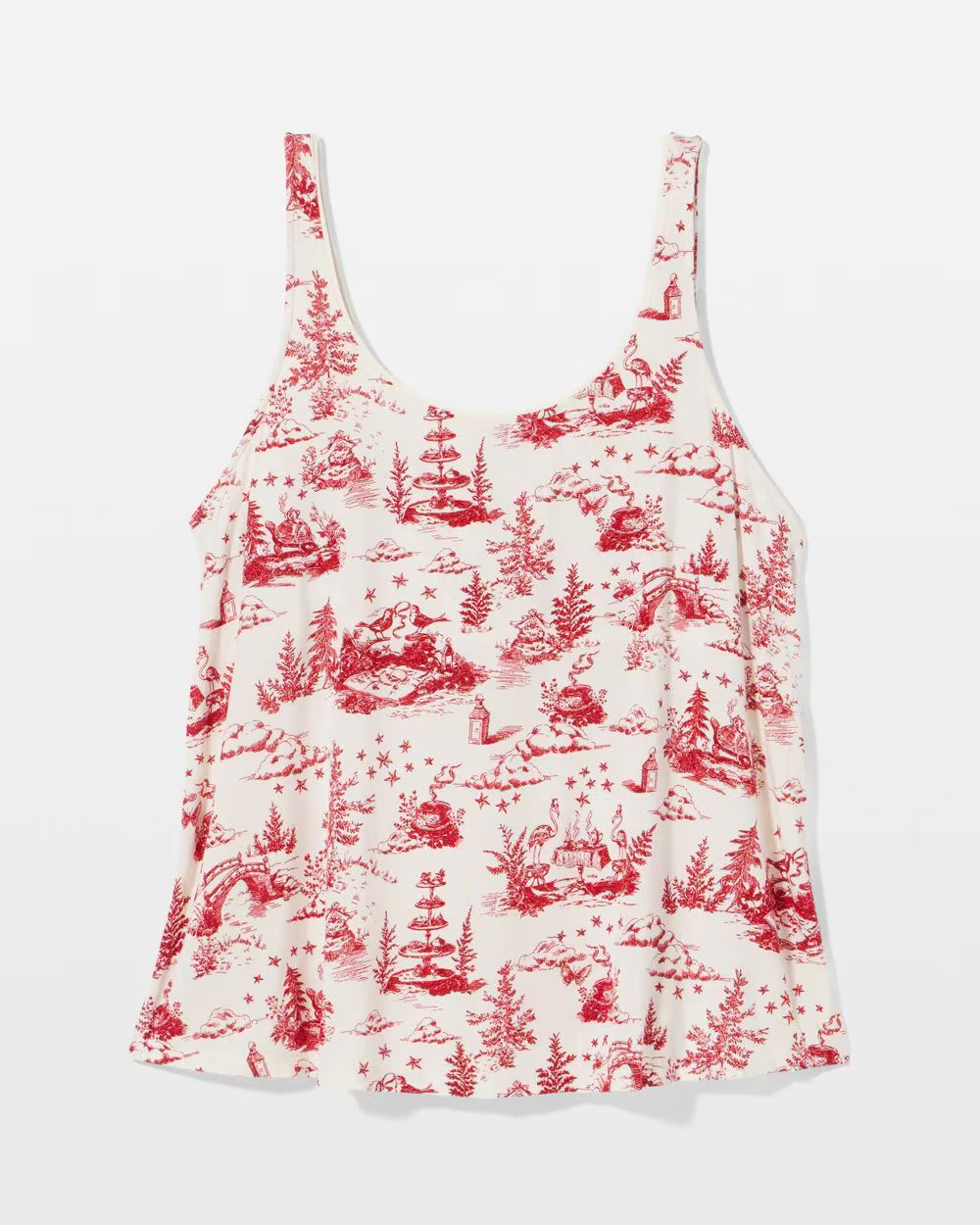 Pajama Tank With Piping | Soma | SOMA