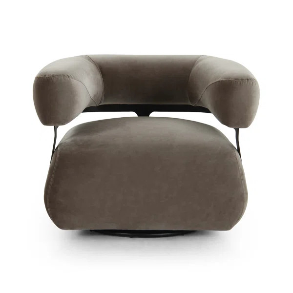 Upholstered Swivel Barrel Chair | Wayfair North America