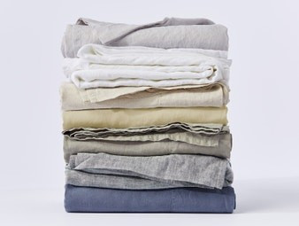 Organic Relaxed Linen Sheets | Coyuchi Inc.
