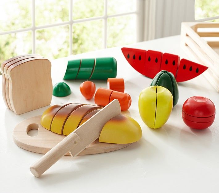 Wooden Food Set | Pottery Barn Kids