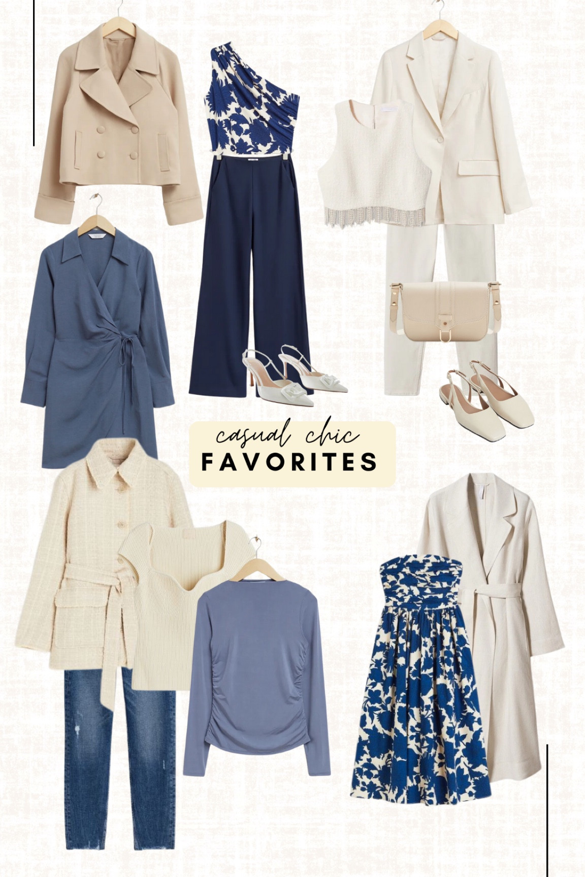 Ahhh finally back on track after being sick! My hands and feet look like they’re all bruised because of the sickness so can’t record just yet. Meanwhile saw so many cute items online had to share this selection with you. Ordered the jeans, belted jacket + printed dress so will be in an unboxing this weekend 😍🔥 Read the size guide/size reviews to pick the right size.

Leave a 🖤 to favorite this post and come back later to shop

#off shoulder dress #trenchcoat #belted jacket #jeans #casual outfit #work outfit #cream jeans #date night outfit #wrap dress #short jacket #full length trousers #navy 

#LTKstyletip #LTKSeasonal #LTKworkwear