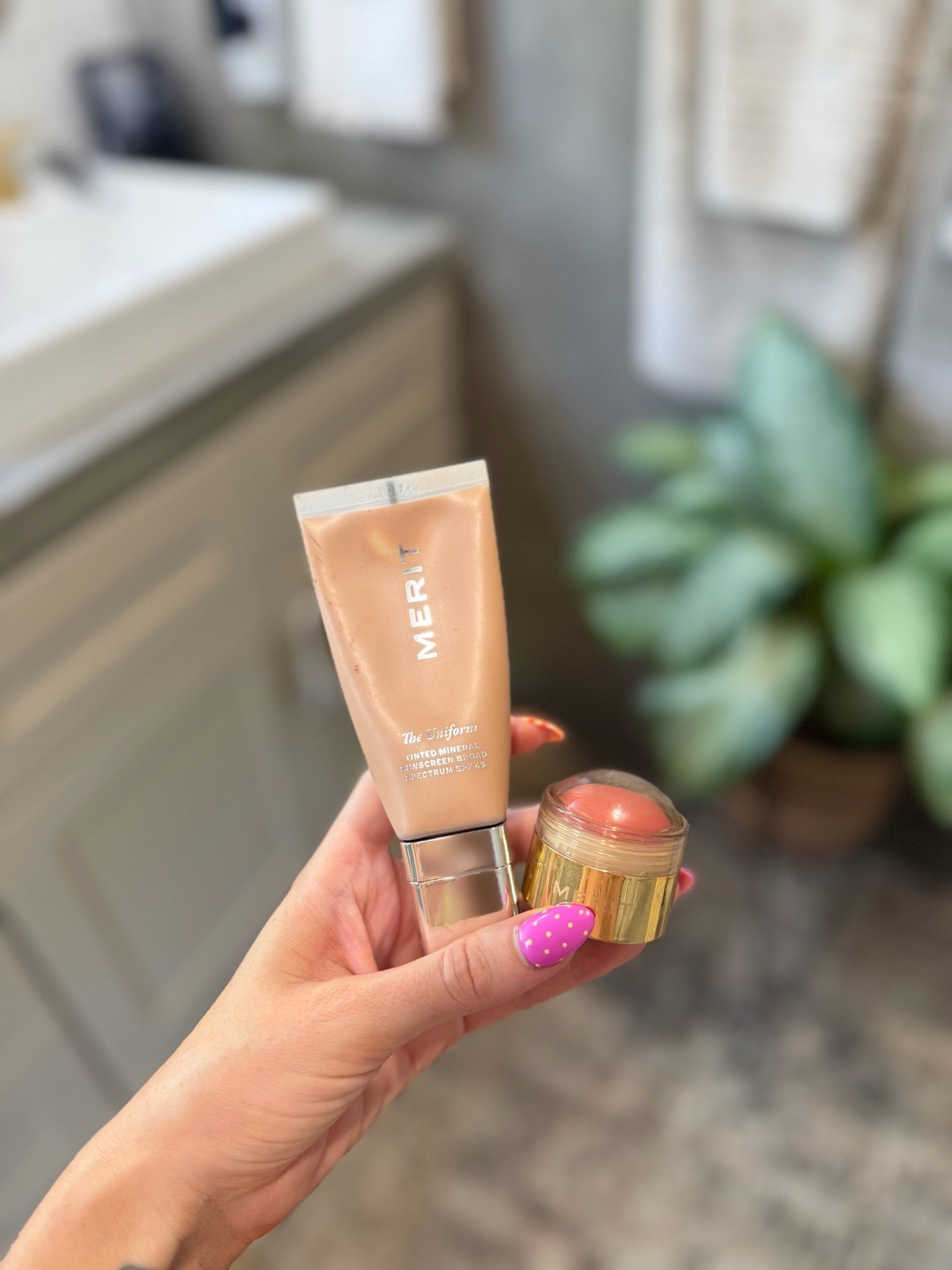 Skin tint & blush balm… have been using almost everyday since July and love!!! They are such a good combo. Skin tint leaves your skin looking so glowy 🤎

#LTKgrwm #LTKmomlife #LTKBeauty