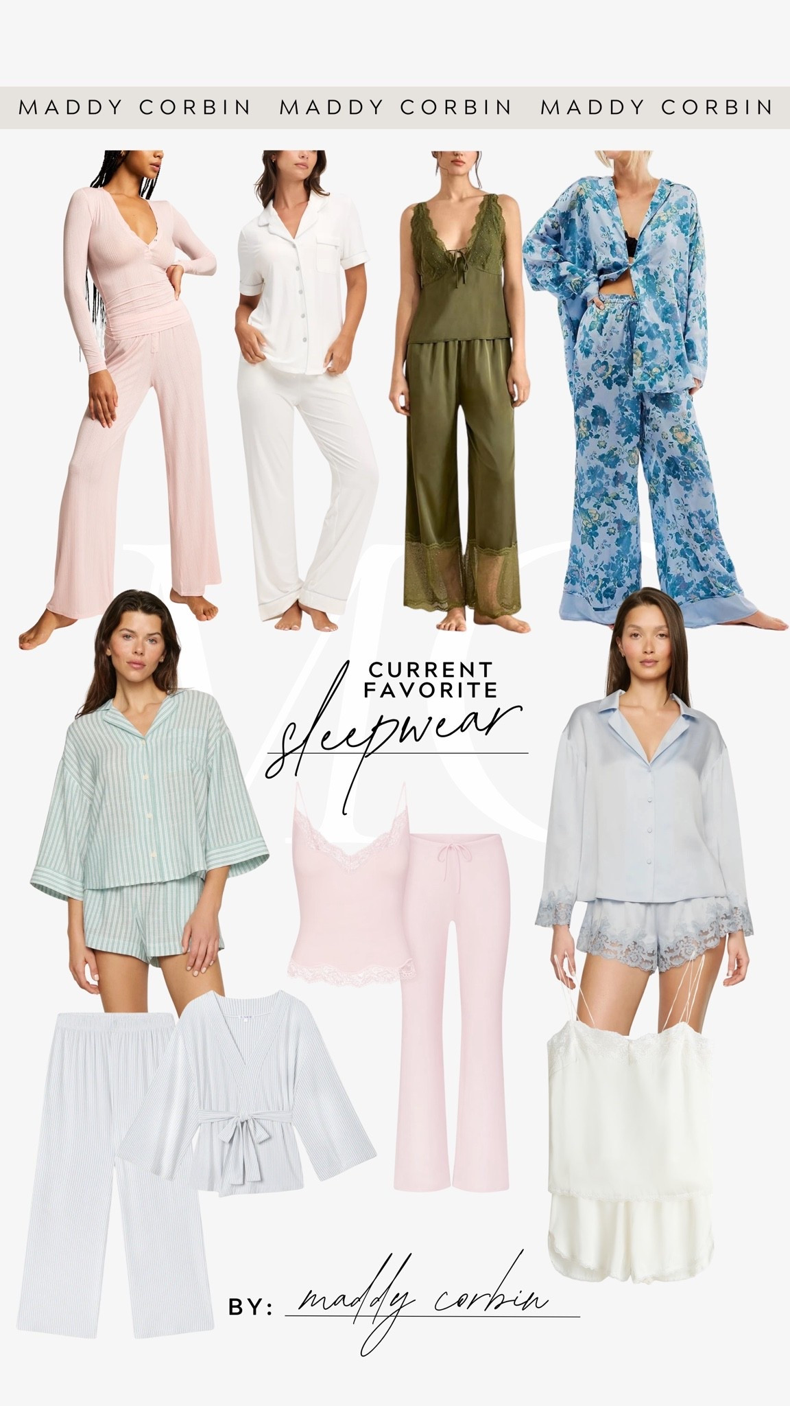 current favorite pajama sets! ☁️💤

#LTKdayinmylife #LTKgrwm #LTKselfcare