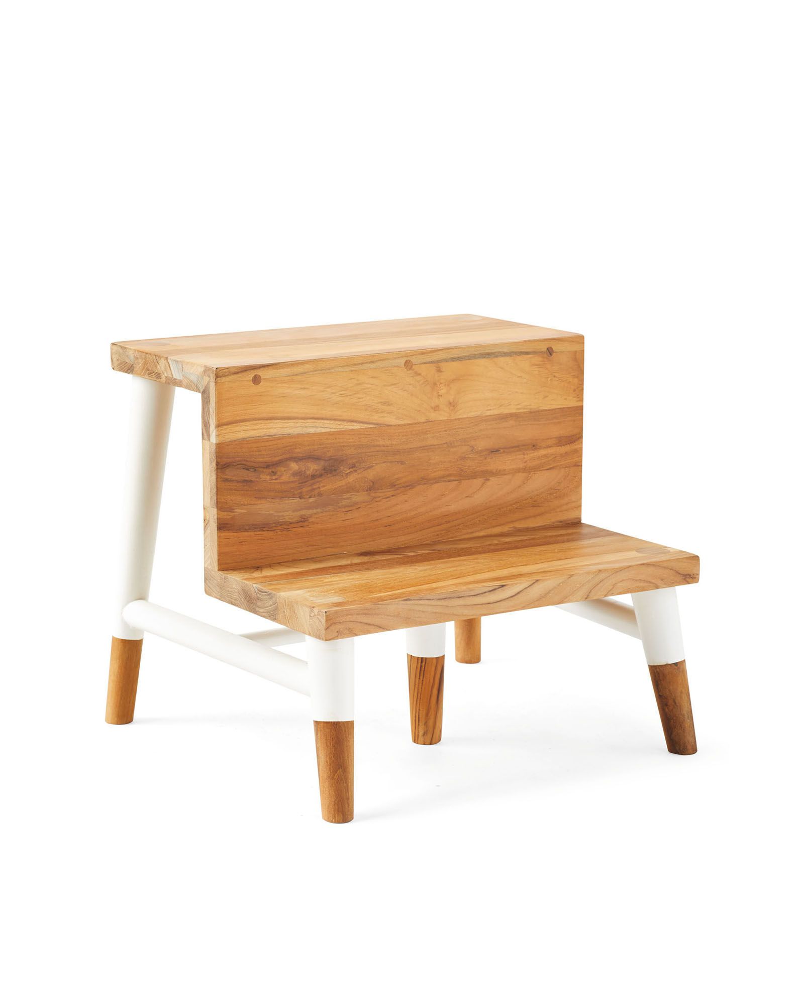 Teak Step Stool | Serena and Lily