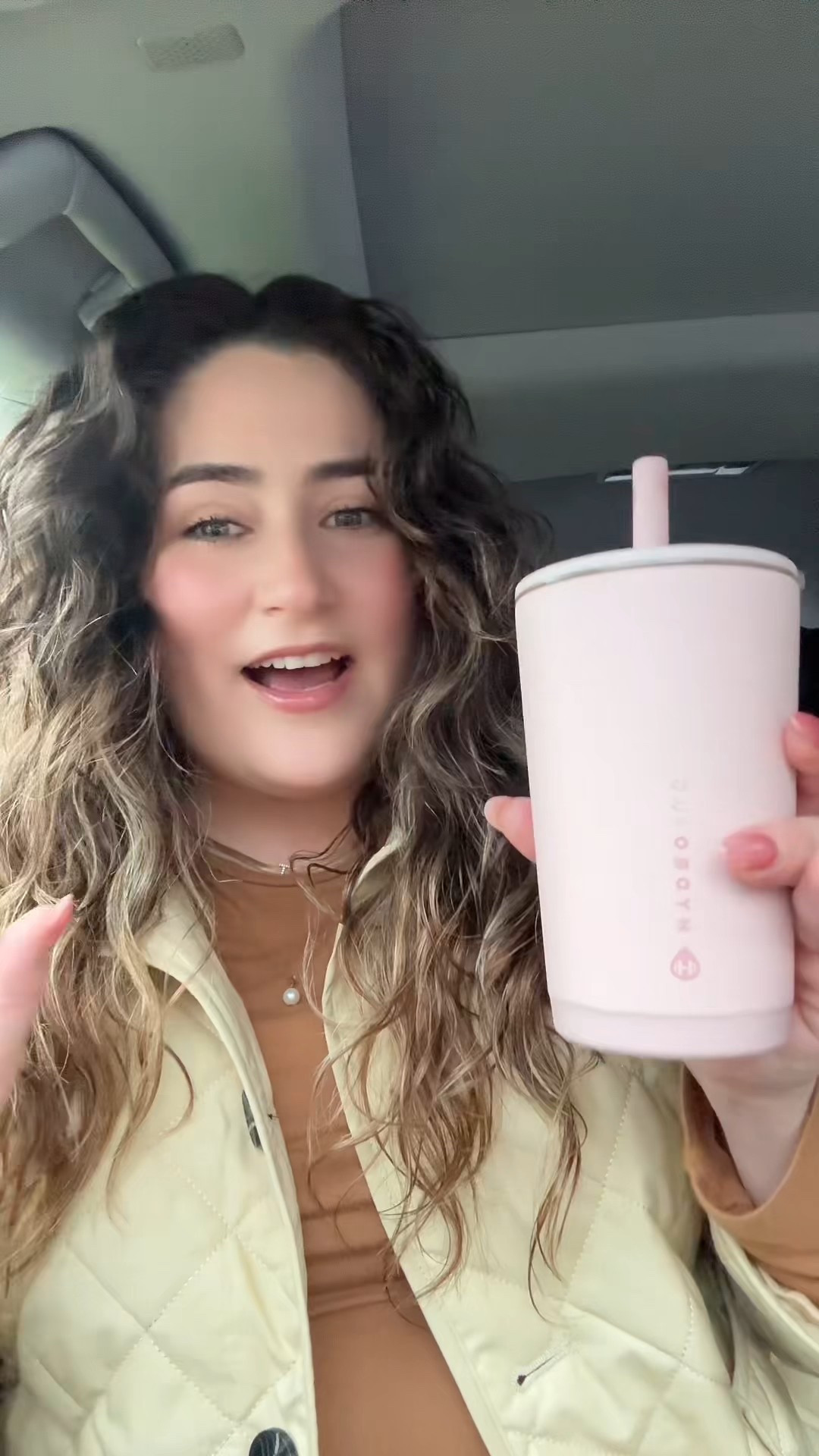 Just a girl that loves an iced coffee and a cutie coffee cup- this color is PERFECT for your vday or bae baskets! It really is the perfect size for an iced coffee or kiddo's drink! #vdaygiftideas #hydrojug #icedcoffee #ttshop 

#LTKValentine #LTKmomlife #LTKstorytime