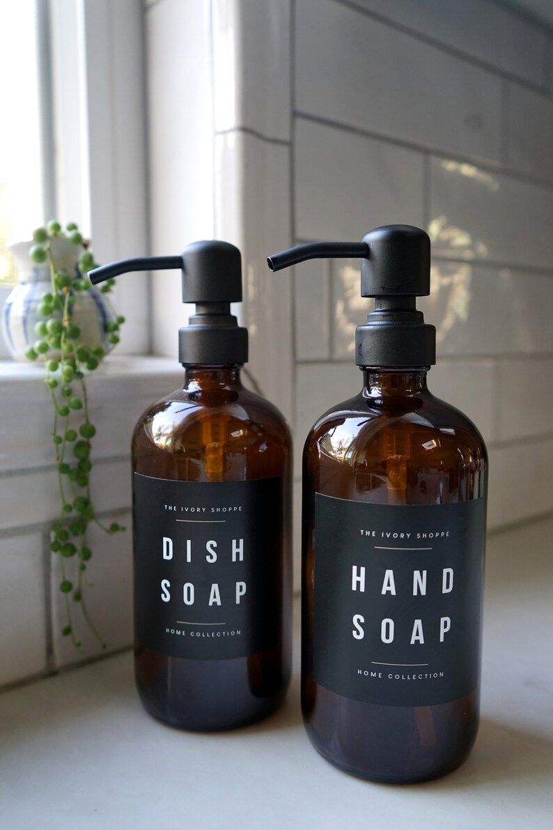 Soap Dispenser Labels Soap Bottle Dish Soap Label | Etsy | Etsy (US)