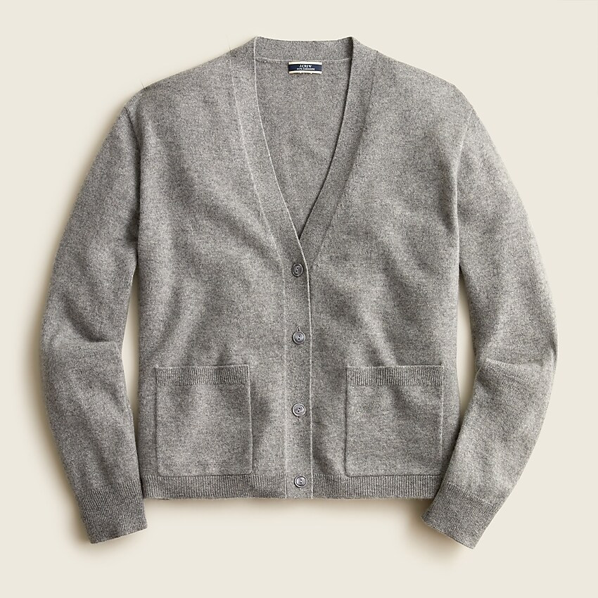 Cashmere relaxed pocket cardigan sweater | J. Crew US