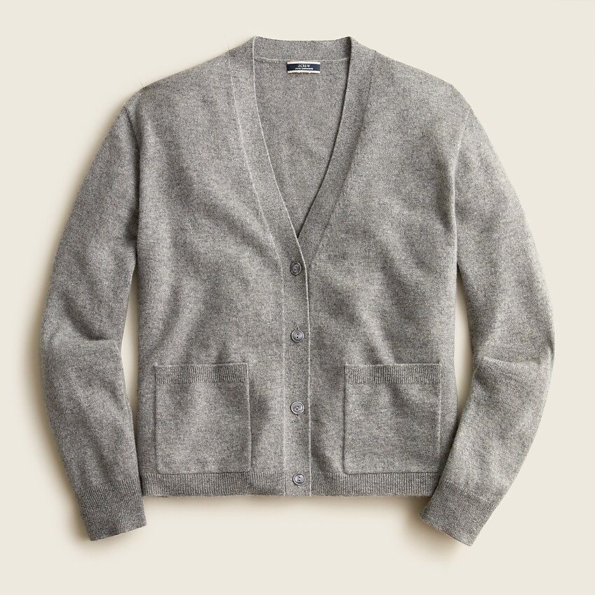 Cashmere relaxed pocket cardigan sweater | J.Crew US