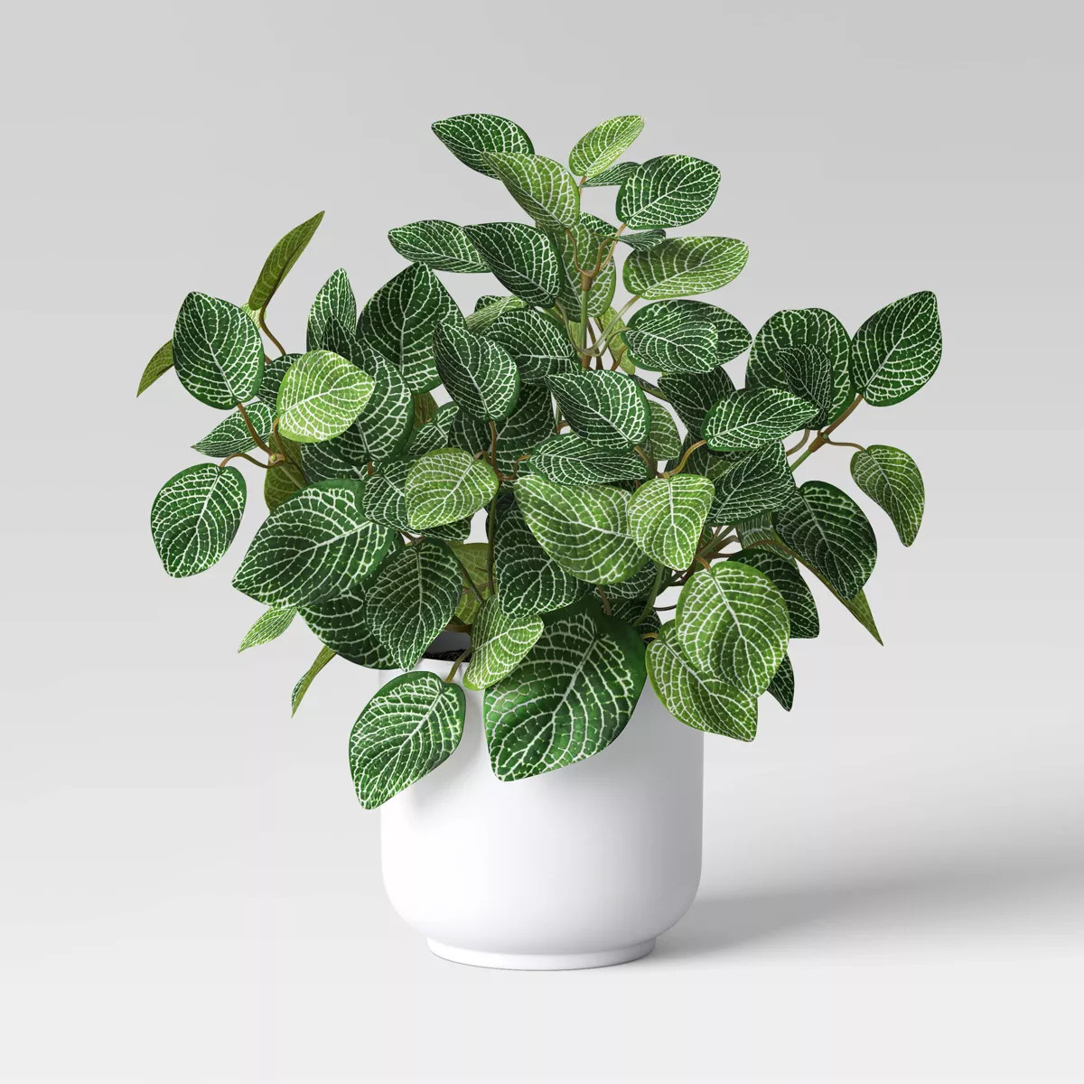 Mosaic Artificial Leaf in White Pot - Room Essentials™ | Target