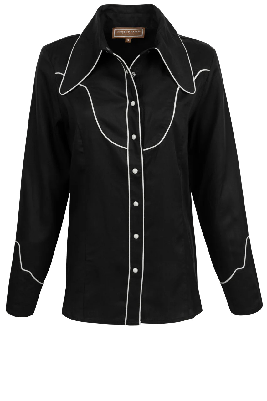 Double D Ranch Route 66 Western Top | Pinto Ranch | Pinto Ranch