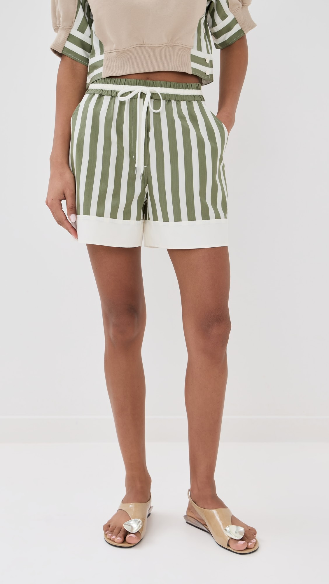 3.1 Phillip Lim Striped Boxer Shorts | Shopbop | Shopbop