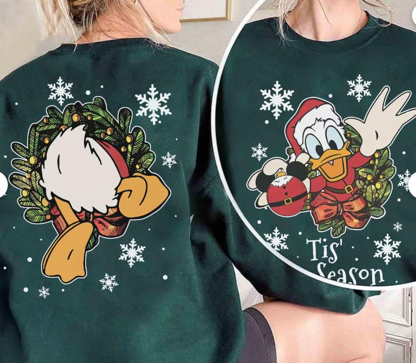 30% off!

Cute Donald Duck Tis' The Season Shirt, Mickey's and Friends Very Merry Christmas Party 2025 Tee, Disney Magic Kingdom Family Trip Gift theme park outfit ideas for women on sale etsy shop cute graphic sweatshirt front and back 

 #LTKSeasonal #LTKSaleAlert