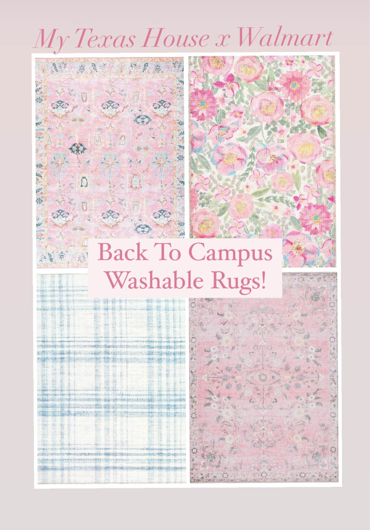 These washable rugs are selling out faster than we can keep them stocked! Keep checking back as new stock is continually being added and a full restock is coming next week! 

#LTKSeasonal #LTKHome #LTKU