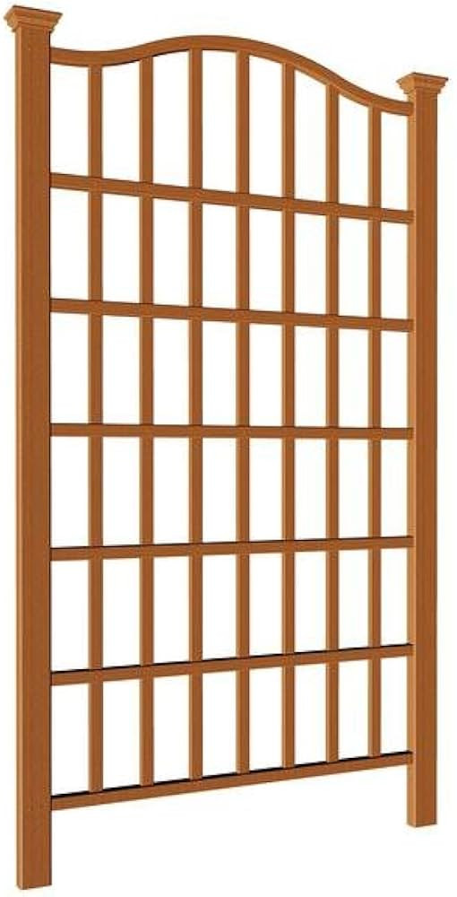 Concord 54"W x 90"H Composite Vinyl Trellis | Amazon (US)
